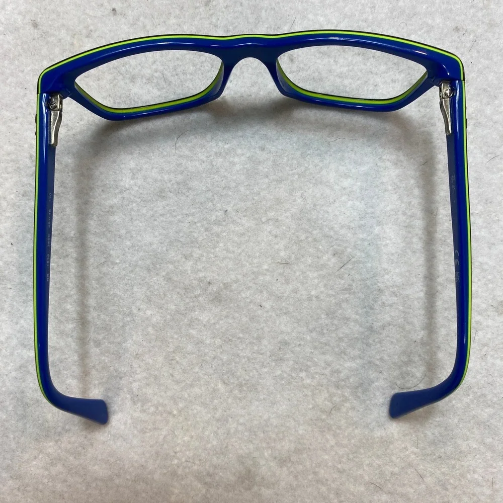 Ray-Ban RB1536 3600 Eyeglasses Frames Kids Blue Black  Rectangular 48mm